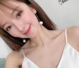禾匠珍珠耳釘女小眾高級感長款輕奢大氣流蘇耳墜顯臉瘦氣質(zhì)港風耳飾 925銀金色貝珠耳墜 曬單實拍圖