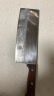 王麻子厨师专业刀具菜刀 厨房家用锻打切菜刀切片切肉刀1号厨片刀 实拍图