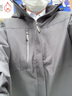 森州狼爪沖鋒衣男女三合一兩件套羽絨棉內膽防寒外套戶(hù)外登山滑雪服可定制 男士黑色 L 曬單實(shí)拍圖