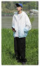 NASA RHUDE夏季夾克男防曬衣薄透氣休閑衣冰絲防曬服男防風(fēng)速干防紫外線外套 藍(lán)色 XL (建議體重125-135斤) 曬單實拍圖