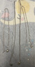 個(gè)性嘻哈項(xiàng)鏈ins原宿風(fēng)韓版蹦迪鈦鋼吊墜女情侶學(xué)生毛衣鏈男潮酷88 套裝二 曬單實(shí)拍圖