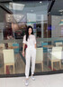 妍莉芬 衛衣女裝運動(dòng)套裝女2024年新款夏季韓版休閑衣服運動(dòng)服兩件套 白色 M 曬單實(shí)拍圖