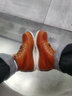 紅翼（Red Wing）輕奢馬丁靴男士時尚短靴休閑棕色春秋2025新款上班皮鞋商務(wù)875 淺棕色875-BROWN 40 曬單實拍圖