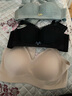 婷美天然輕乳內(nèi)衣無鋼圈小胸聚攏收副乳防下垂胸罩美背文胸女胸罩 膚色 M 曬單實(shí)拍圖