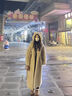 鉑吶苓帽子女針織毛線帽冬迎新年秋冬雷鋒帽純色百搭帽潮流可愛保暖 白色【狐貍耳朵】 曬單實(shí)拍圖
