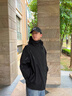 MMOPTOP黑武士沖鋒衣男春秋款冬季戶外防風(fēng)防水登山夾克外套 黑色4XL 曬單實(shí)拍圖