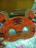 星恒夢(mèng)卡通DIY繪畫(huà)面具 幼兒園美術(shù)涂色面具小禮品兒童紙質(zhì)手工 DIY繪畫(huà)面具【5個(gè)裝】+4只水彩筆 曬單實(shí)拍圖