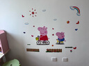 吉朵蕓 兒童房可愛(ài)卡通動(dòng)物墻貼紙動(dòng)漫貼畫(huà)自粘班級教室布置墻面裝飾貼 佩奇 大 曬單實(shí)拍圖