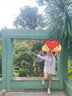 高腰牛仔短褲女夏彈力修身顯瘦多色毛邊百搭韓版學(xué)生熱褲潮 白色 M91-105 曬單實拍圖