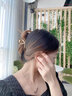 花身尚發(fā)夾頭飾女高端發(fā)卡2025新款金屬抓夾后腦勺發(fā)卡鯊魚夾頭飾發(fā)飾 簡(jiǎn)約款-金屬抓夾-金色約11cm 曬單實(shí)拍圖