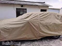 御山河北京BJ40車衣車罩防曬防雨BJ40PLUS專用冬季加厚牛津布隔熱遮陽套 北京BJ40專用【卡其色-牛津布】 雙層加厚四季通用+送同款收納袋 曬單實拍圖
