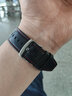 兵宏適用小米watch s3/s4sport/2/s1/color2手表表帶S1 pro真皮男士商務(wù)手表腕帶皮質(zhì) 真皮表帶【黑色】紅線(xiàn) 22mm接口通用 曬單實(shí)拍圖
