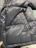 喬易倫假兩件立領(lǐng)羽絨服男冬季潮牌痞帥加厚上衣服2025新款男士冬裝外套 黑色 M 曬單實(shí)拍圖