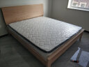 京东京造实木床 天然橡胶木加高靠背多功能床头 主卧双人床1.8×2米BW07 实拍图