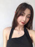 初緣s925銀項鏈女托帕石首飾心形鎖骨鏈送老婆女友閨蜜生日禮物 心中有你吊墜【璀璨藍鋯】 曬單實(shí)拍圖