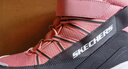 Skechers斯凱奇兒童絨絨靴兒童搭扣加絨靴子女童雪地靴保暖棉鞋664200L 曬單實(shí)拍圖