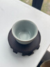 雅瓷汝窯小茶杯陶瓷主人杯品茗杯家用功夫茶杯可開(kāi)片禮盒裝九品合集 03.汝窯品茗杯55ml1只 曬單實(shí)拍圖