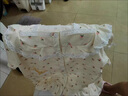 浪莎ins蕾絲花邊公主風(fēng)睡衣女夏季甜美少女碎花短袖短褲居家服套裝 碎花杏色[短袖短褲套裝] L [建議100-120斤] 曬單實拍圖