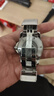 浪琴（LONGINES）瑞士手表 康卡斯?jié)撍盗?機械鋼帶男表 L37424566 黑色太陽飾紋41.0 mm 曬單實拍圖