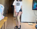 恒源祥（HYX）夏季超薄護(hù)膝保暖老寒腿護(hù)膝蓋男女士關(guān)節(jié)無(wú)痕隱形保暖防寒 夏季短款-膚色【25cm】 均碼【80-160斤】 曬單實(shí)拍圖