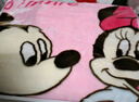 迪士尼（Disney）嬰兒毛毯兒童云毯寶寶毯子冬季雙層加厚小孩蓋毯 米妮紅禮盒裝110*140 曬單實拍圖