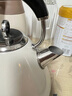 摩飛電器（Morphyrichards） 英國(guó)摩飛燒水壺家用大容量不銹鋼電燒水壺開(kāi)水壺MR7456A 1.5L MR7076A白色 曬單實(shí)拍圖