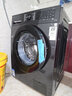 三星（SAMSUNG）政府補貼款 滾筒洗衣機全自動(dòng)三星AI神超薄12公斤大容量蒸汽除菌洗衣機【10公斤+2公斤】家電 WW12DG5B24ABSC 星耀黑 曬單實(shí)拍圖