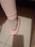 逸茉夏季抗菌防臭拖鞋男女士居家室內(nèi)浴室洗澡防滑EVA涼拖輕盈踩屎感 淺粉 36-37 (235mm) (適合35-36腳穿) 曬單實(shí)拍圖