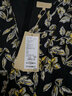 PORTS寶姿春夏新品女裝中長袖連衣裙LM8D228MPS134 黑色印花 S (4) 曬單實(shí)拍圖