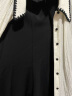 范思蓝恩22FS2036法式分割鱼尾半身裙女夏季新款A字高腰伞裙 黑色 M 实拍图