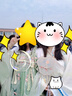 督型漢服成人女學(xué)生古裝仙女裙齊胸襦裙古裝改良古風(fēng)清新唐裝日常班服 鶴云歸藍(lán)色 M 曬單實(shí)拍圖