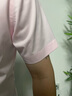 蒂梵紳純手工定制竹纖維柔光彈力短袖襯衫 夏季襯衣男商務(wù)休閑短袖襯衫 男 量體制作 免燙機洗易打理 淺粉色 一人一版私人定制 曬單實拍圖