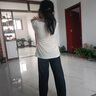 G.DUCKKIDS女童短袖T恤翻領(lǐng)領(lǐng)2024夏季初中生大童小清新韓版半袖寬松上衣潮 杏色 160 cm 曬單實拍圖