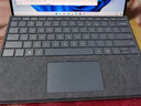 微軟（Microsoft） Surface Pro 10/11Flex鍵盤特質(zhì)鍵盤蓋原裝鍵盤超薄觸控筆觸控筆充電器 Pro10/11含筆槽鍵盤【典雅黑】 曬單實拍圖