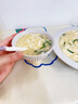 稻森北歐風(fēng)清新餐具陶瓷飯碗家用新款米飯碗個人專用高顏值碗碟盤RS 4.5英寸】圓飯碗-太白灰 曬單實拍圖