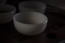 玉中泥 白玉瓷整套茶具套装日式羊脂玉陶瓷家用简约盖碗茶杯公道杯创意组合功夫茶礼盒装 白玉盖碗配3个40ml小杯 比单买划算 实拍图