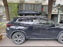 宇際加寬 車(chē)頂行李箱汽車(chē)車(chē)載SUV越野超薄大容量通用靜音行李架旅行箱 550L＋靜音橫桿（黑白灰） 曬單實(shí)拍圖