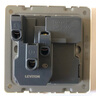 立維騰（LEVITON）一開斜五孔插座 86型暗裝開關(guān)插座面板10A 一開斜五孔 曬單實(shí)拍圖