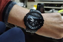 卡西歐（CASIO）手表PROTREK系列電波太陽(yáng)能多功能男表時(shí)尚腕表生日禮物學(xué)生送人 PRW-7000FC-1B 曬單實(shí)拍圖