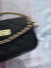 袋鼠（KANGAROO）小包包女2024夏季新款小方包时尚简约锁扣单肩斜跨包 黑色 晒单实拍图