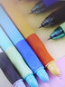 晨光櫻花季限定按動(dòng)熱可擦筆學(xué)生用中性筆0.5黑色女小學(xué)生可愛(ài)超萌摩易擦少女心文具用品創(chuàng  )意 J2602 晶藍 3支筆+5支芯（7701）筆桿隨機 曬單實(shí)拍圖