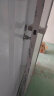 卡贝门吸 免打孔地吸防撞门碰门挡卫生间室内门隐形强磁吸门器单个装 实拍图