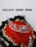 AIMORNY52朵红玫瑰永生香皂花同城配送鲜520情人节生日礼物表白花送女友 实拍图