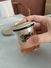 器酋紅茶杯玻璃雙耳泡茶壺陶瓷過(guò)濾內(nèi)膽簡(jiǎn)易懶人功夫茶具沖茶神器耐熱 雕花玻璃雙耳紅茶泡+3杯 190ml 曬單實(shí)拍圖