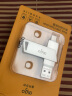 爱国者（aigo）32GB Type-C USB3.2 手机U盘 U358 银色 金属mini款 双接口 手机电脑用 实拍图