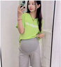 孕尚孕婦褲秋冬季外穿直筒闊腿褲加絨加厚托腹打底褲大碼寬松運動(dòng)褲 淺灰【春秋款】 M【建議90～115斤】 曬單實(shí)拍圖