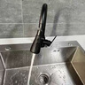 摩豪（Mohao）廚房水龍頭延伸器增壓花灑頭防濺水神器萬向通用洗菜盆接頭水嘴 黑色【通用安裝】增壓防濺 曬單實(shí)拍圖