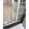 塞纳春天 推拉门 厨房卫生间门阳台 定制移门厨卫门钛镁铝合金玻璃门 TLA101珍珠白 常规2扇 实拍图