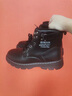 冬季馬丁靴男英倫風(fēng)高幫防水皮靴中筒加絨保暖棉鞋男士短靴雪地靴 Y522-1加絨黑色 40 曬單實(shí)拍圖