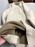 KAISENSHI鄂爾多市產(chǎn)高領(lǐng)羊絨衫男毛衣冬季中年加絨加厚保暖打底針織衫 產(chǎn)自鄂爾多斯市-米白 M 170(建議125-140斤穿) 曬單實(shí)拍圖